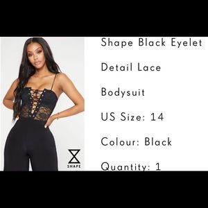 Pretty Little Thing Lace Bodysuit